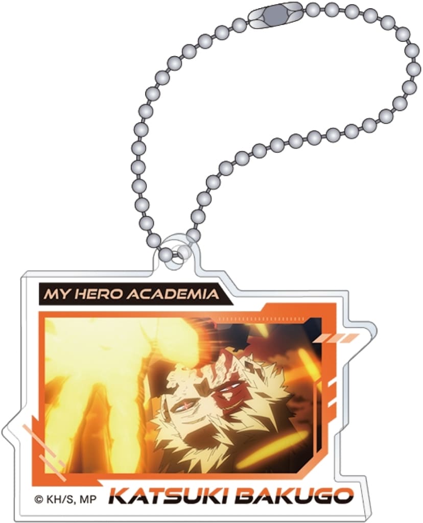 My Hero Academia Katsuki Bakugo Famous Scene Acrylic Keychain Keychains [USED]