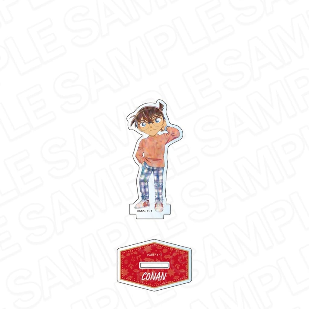 Conan Edogawa Winter Ver. Detective Conan Pale Tone Series Acrylic Figure Acrylic Stand [USED]
