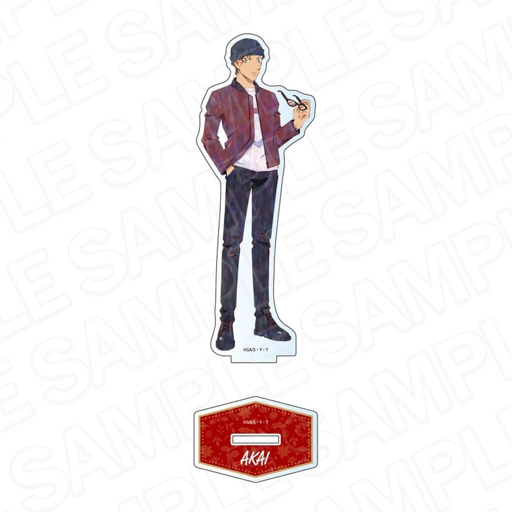 Shuichi Akai Winter Ver. Detective Conan Pale Tone Series Acrylic Figure Acrylic Stand [USED]