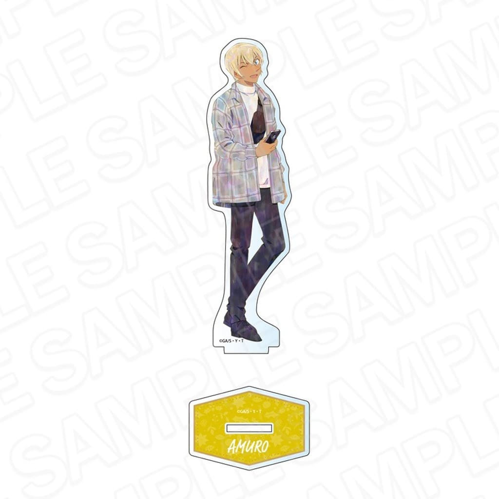 Toru Amuro Winter Ver. Detective Conan Pale Tone Series Acrylic Figure Acrylic Stand [USED]