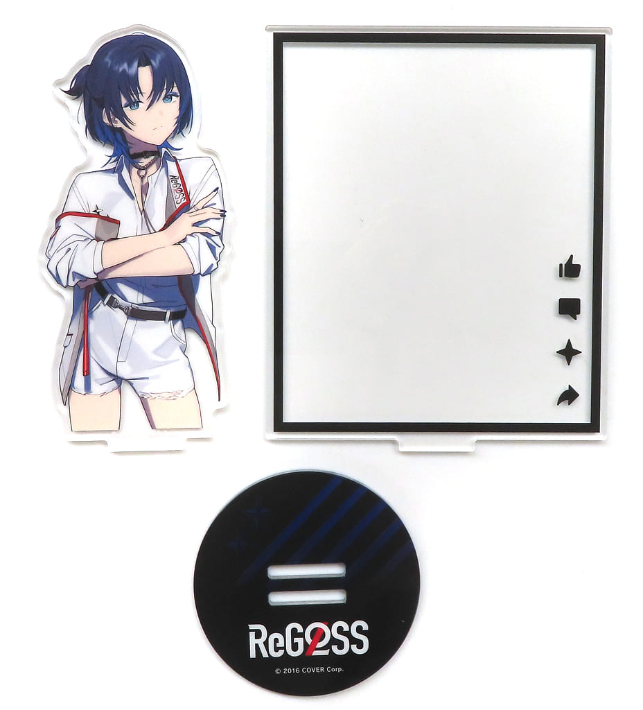 Fire Blue VTuber Hololive ReGLOSS Streaming Acrylic Stand DEV_IS Acrylic Stands [USED]