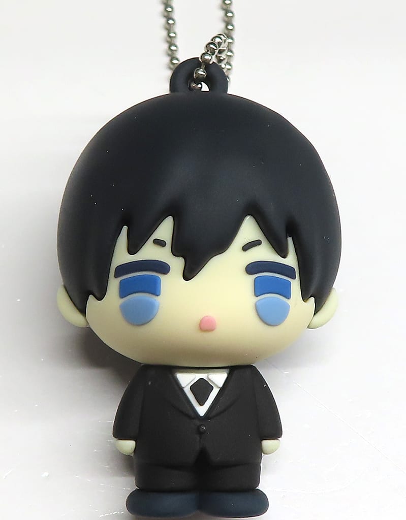 Chainsaw Man Aki Hayakawa Pukkuri Rubber Mascot Keychains [USED]