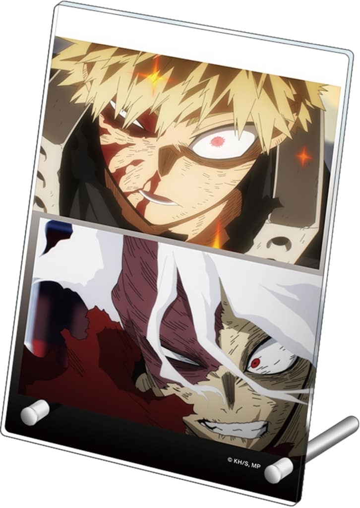 My Hero Academia Katsuki Bakugo Tomura Shigaraki Acrylic Art Panels Acrylic Stands [USED]