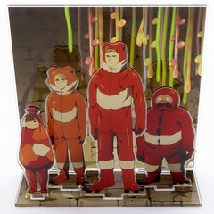 Laios, etc. Delicious in Dungeon Frog Suit Acrylic Diorama Dungeon Exploration Exhibition Kitakyushu Venue Limited Acrylic Stands [USED]