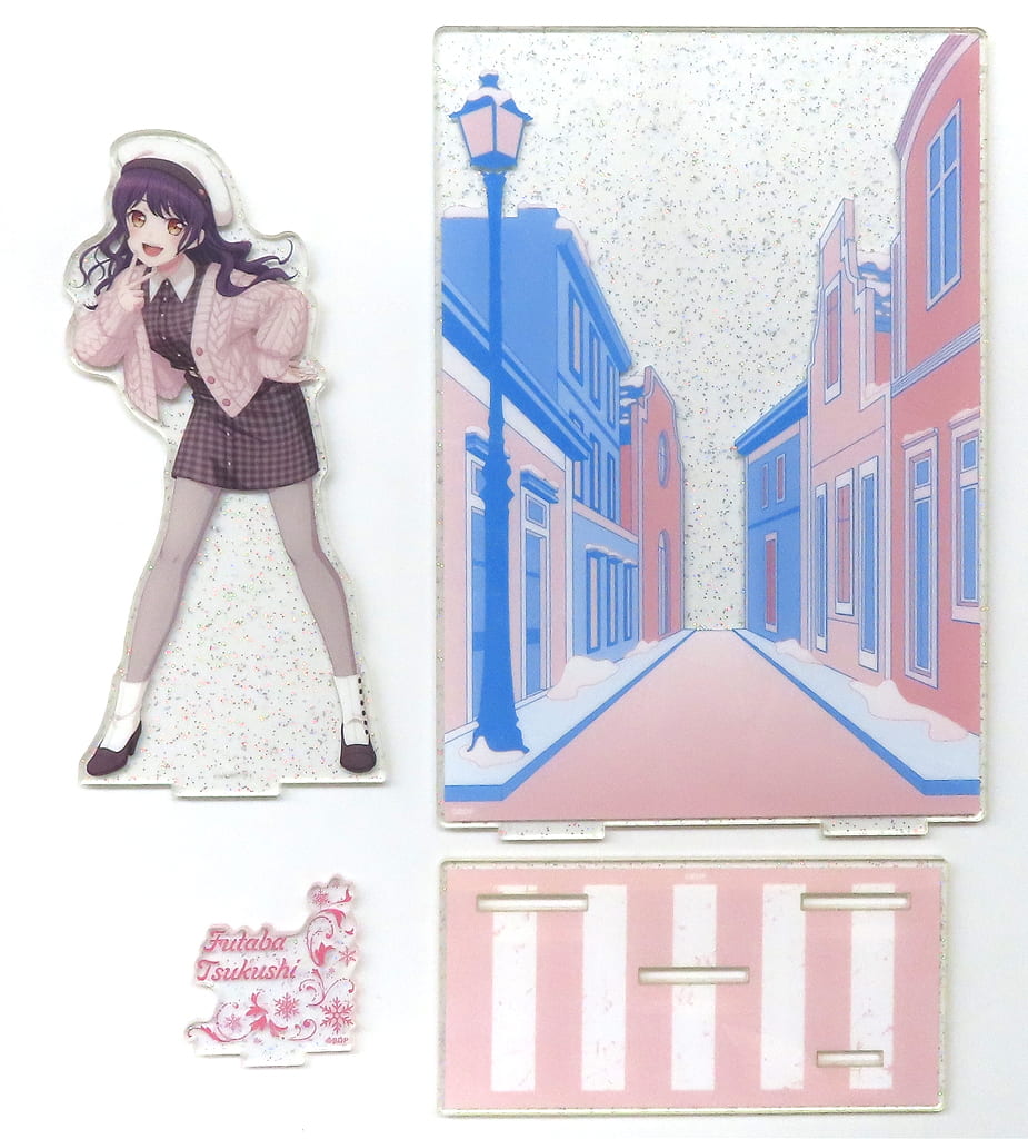 Tsukushi Futaba BanG Dream! Girls Band Party! Big Diorama Acrylic Figure 2024 Winter Version Vol.2 Gigo Festa 2024 Winter Exclusive Acrylic Stand [USED]