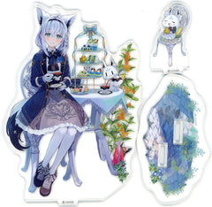 Shirakami Fubuki VTuber Hololive Royal Tea Party Acrylic Stand 6th Anniversary Celebration Acrylic Stands [USED]