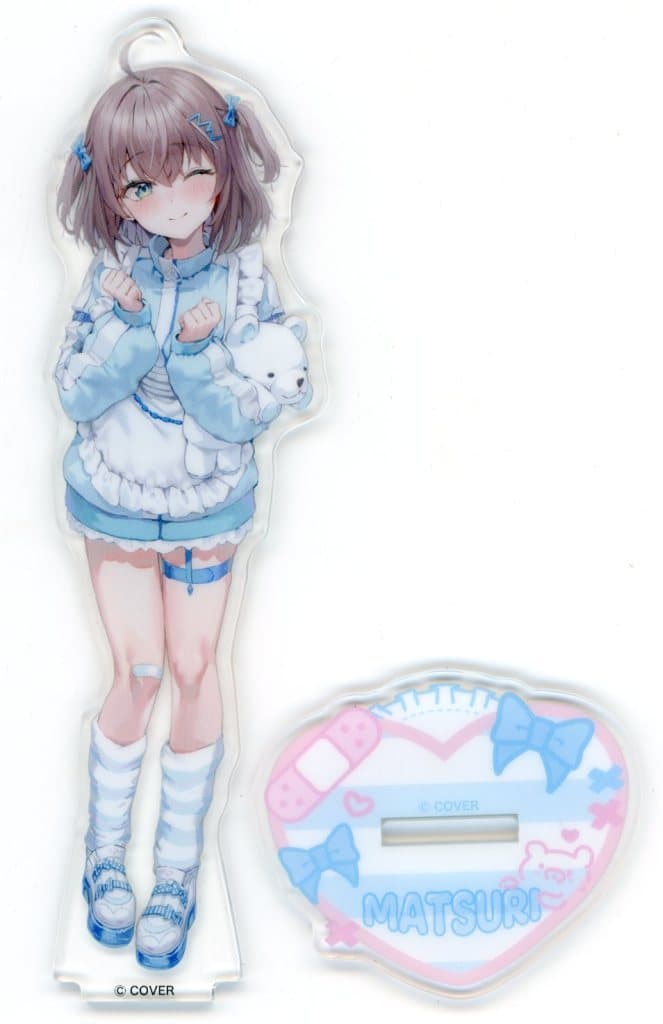 Natsuiro Matsuri VTuber Hololive Acrylic Stand Subculture-Style Jersey Outfit 2024 Birthday Celebration Acrylic Stands [USED]