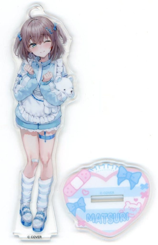 Natsuiro Matsuri VTuber Hololive Acrylic Stand Subculture-Style Jersey Outfit 2024 Birthday Celebration Acrylic Stands [USED]