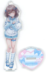 Natsuiro Matsuri VTuber Hololive Acrylic Stand Subculture-Style Jersey Outfit 2024 Birthday Celebration Acrylic Stands [USED]