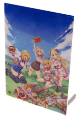 Haato Akai, etc. Holoearth Days! A Tale Side: W Westa de Cooking -Recette of Happiness- Acrylic Panel C105 Limited Acrylic Stands [USED]