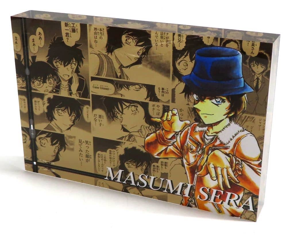 Masumi Sera Detective Conan Chara Block Acrylic Stand [USED]