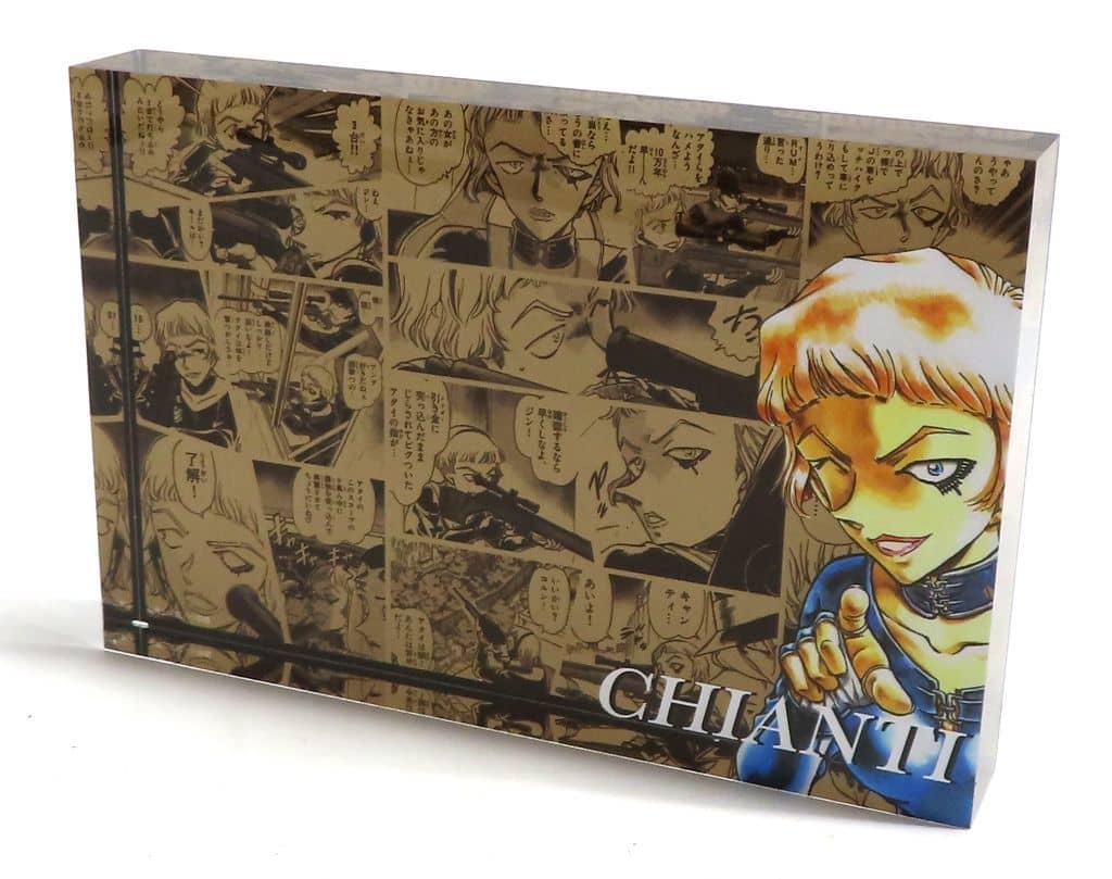 Chianti Detective Conan Chara Block Acrylic Stand [USED]