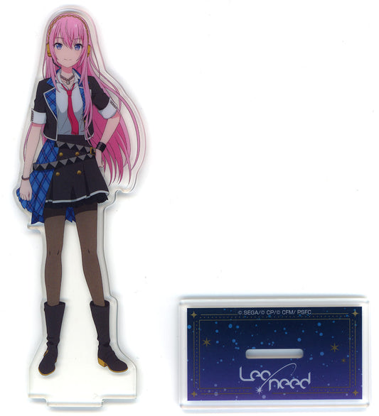 Megurune Ruka Leo/Need Colorful Stage! The Movie: A Miku Who Can't Sing Sega Lucky Kuji Acrylic Stand Prize B Acrylic Stands [USED]