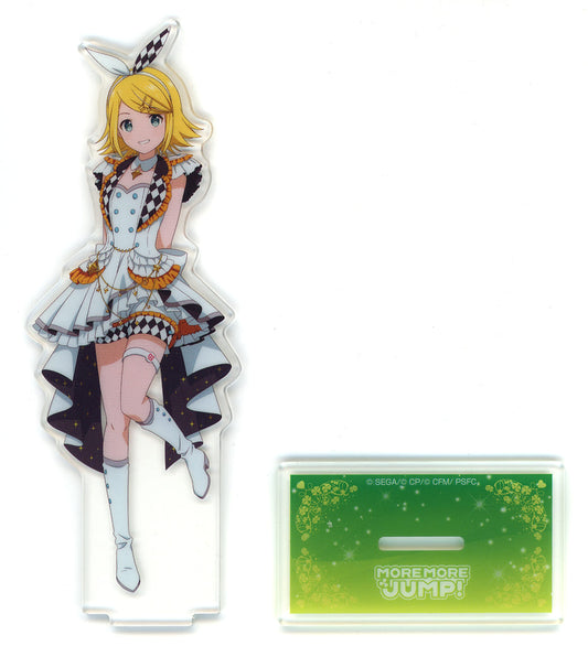 Rin Kagamine More More Jump! Colorful Stage! The Movie: A Miku Who Can't Sing Sega Lucky Kuji Acrylic Stand Prize B Acrylic Stands [USED]
