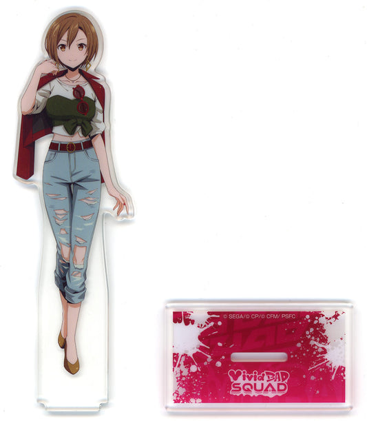 MEIKO Vivid Bad Squad Colorful Stage! The Movie: A Miku Who Can't Sing Sega Lucky Kuji Acrylic Stand Prize B Acrylic Stands [USED]