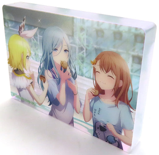 Shizuku Hinomori Let's Relax With Some Manjus Before Special Training Hatsune Miku: Colorful Stage! Noble Art Collection Vol.49 Acrylic Stands [USED]