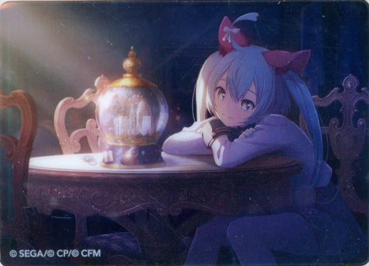Hatsune Miku Feeling Down, Down, Down After Special Training Hatsune Miku: Colorful Stage! Noble Art Collection Vol.50 Acrylic Stands [USED]