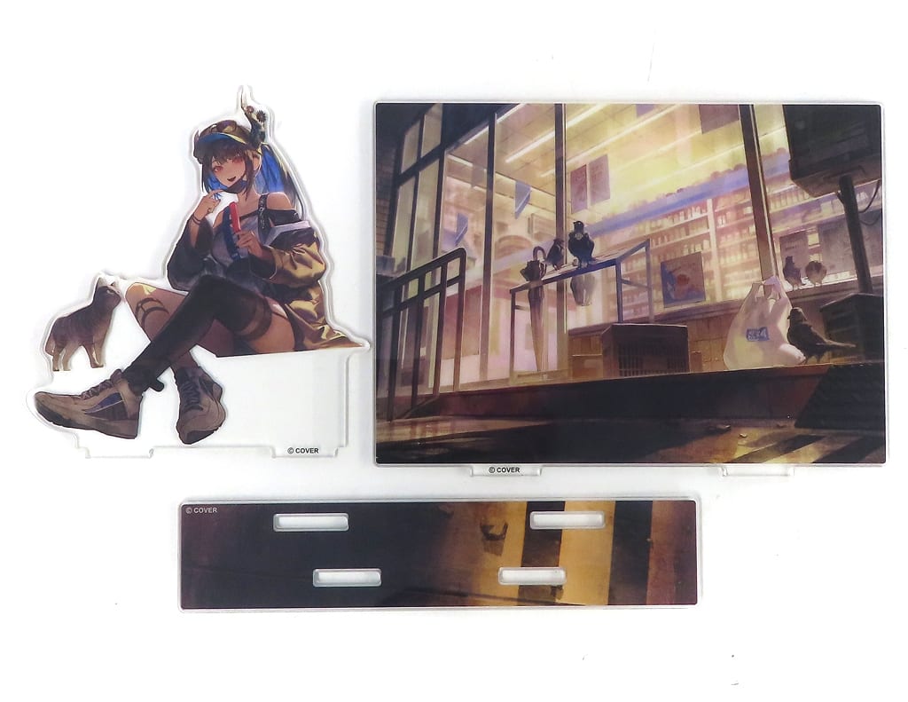 Nerissa Ravencroft VTuber Hololive English Cool Summer Nights Acrylic Diorama Stand 1st Anniversary Celebration Acrylic Stands [USED]