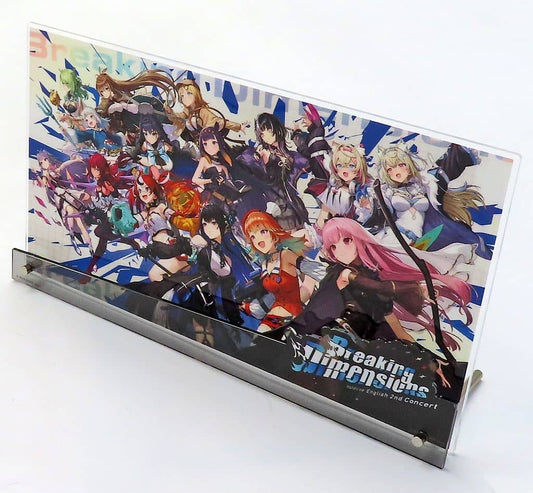 VTuber Hololive English Kiara Takanashi & Others Acrylic Panel 2nd Concert Breaking Dimensions Exclusive Acrylic Stands [USED]