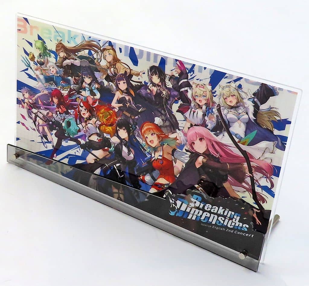 VTuber Hololive English Kiara Takanashi & Others Acrylic Panel 2nd Concert Breaking Dimensions Exclusive Acrylic Stands [USED]