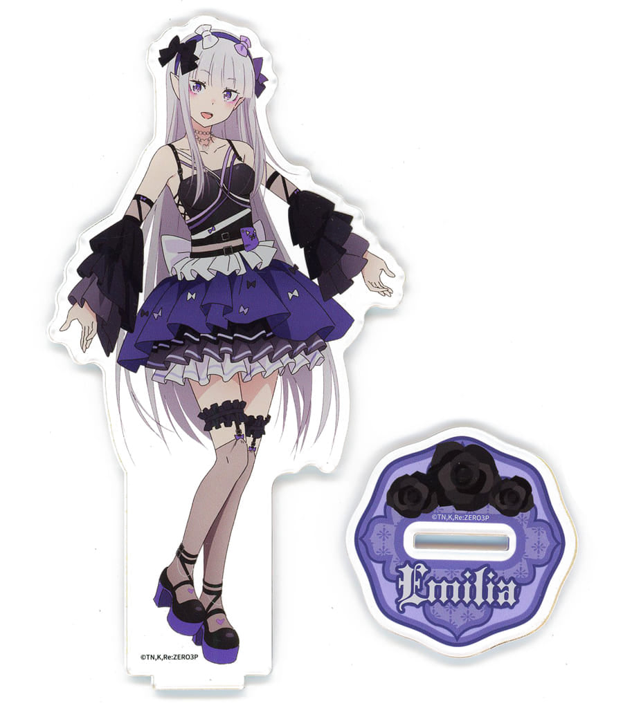 Emilia Re:ZERO -Starting Life in Another World- Acrylic Stand Figure Little Devil Ver. Acrylic Stand [USED]