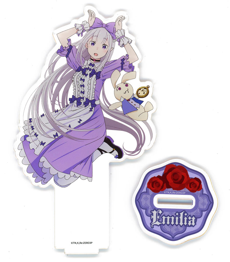Emilia Re:ZERO -Starting Life in Another World- Acrylic Stand Figure Halloween Ver. Acrylic Stand [USED]