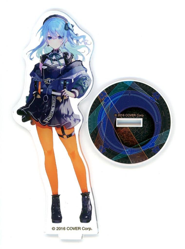 VTuber Hololive Hoshimachi Suisei Acrylic Stand Hoshimachi Suisei x ZOZOTOWN Exclusive Goods Set Included Items Acrylic Stands [USED]