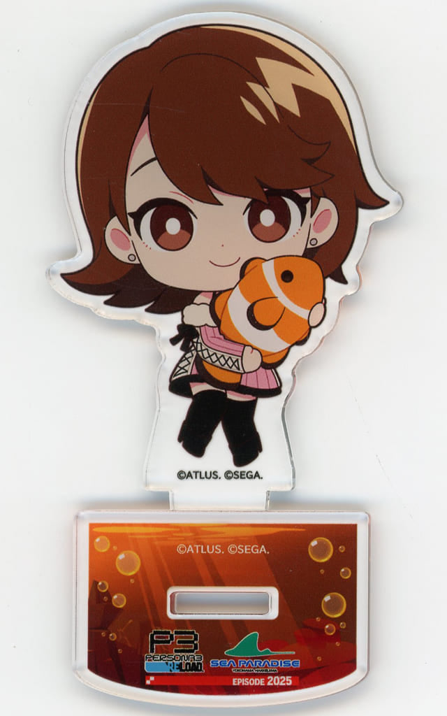 Persona 3 Reload Yukari Takeba Mini Chara Acrylic Stand Yokohama Hakkeijima Sea Paradise EPISODE 2025 Exclusive Acrylic Stands [USED]