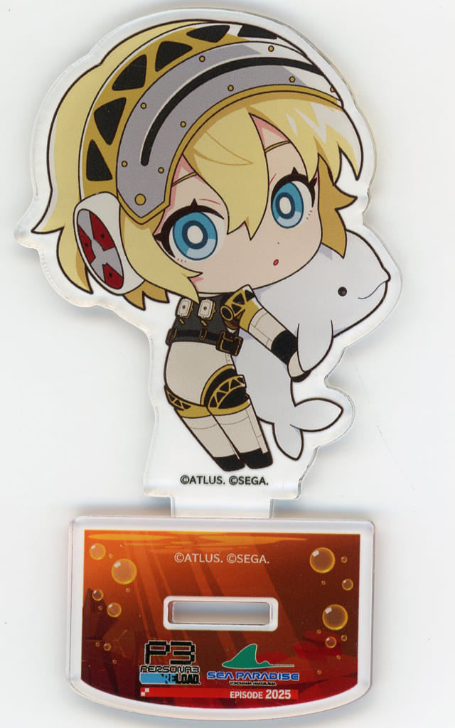 Persona 3 Reload Aigis Mini Chara Acrylic Stand Yokohama Hakkeijima Sea Paradise EPISODE 2025 Exclusive Acrylic Stands [USED]