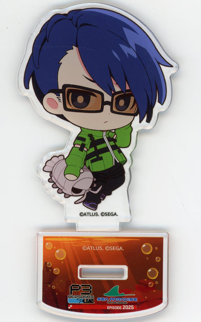 Persona 3 Reload Gin Mini Chara Acrylic Stand Yokohama Hakkeijima Sea Paradise EPISODE 2025 Exclusive Acrylic Stands [USED]