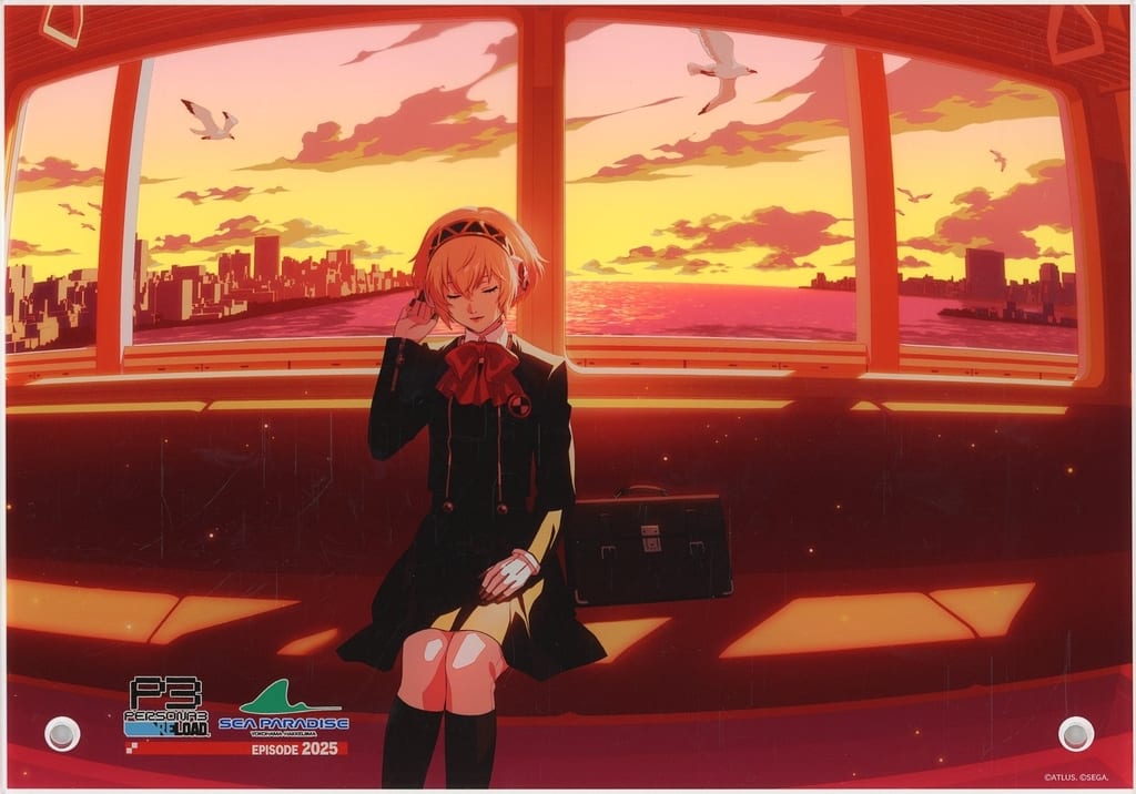 Persona 3 Reload Aigis B5 Acrylic Plate Yokohama Hakkeijima Sea Paradise EPISODE 2025 Exclusive Acrylic Stands [USED]