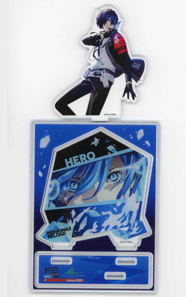 Persona 3 Reload Protagonist Acrylic Diorama Yokohama Hakkeijima Sea Paradise EPISODE 2025 Exclusive Acrylic Stands [USED]