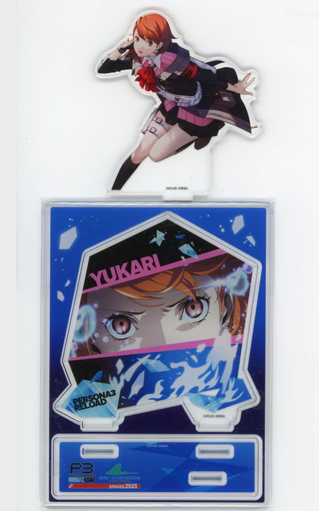 Persona 3 Reload Yukari Takeba Acrylic Diorama Yokohama Hakkeijima Sea Paradise EPISODE 2025 Exclusive Acrylic Stands [USED]