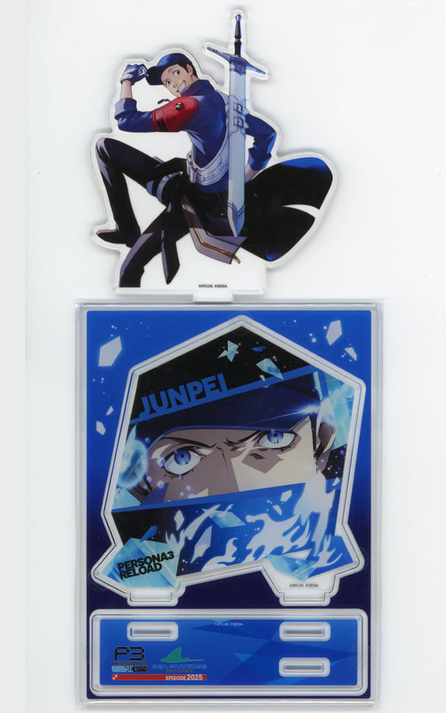 Persona 3 Reload Junpei Iori Acrylic Diorama Yokohama Hakkeijima Sea Paradise EPISODE 2025 Exclusive Acrylic Stands [USED]