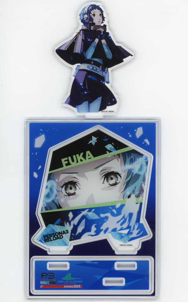 Persona 3 Reload Fuka Yamagishi Acrylic Diorama Yokohama Hakkeijima Sea Paradise EPISODE 2025 Exclusive Acrylic Stands [USED]
