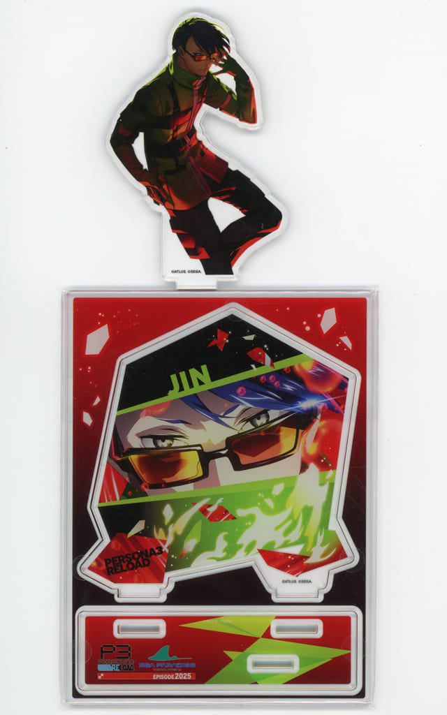 Persona 3 Reload Gin Acrylic Diorama Yokohama Hakkeijima Sea Paradise EPISODE 2025 Exclusive Acrylic Stands [USED]