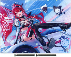 IRyS VTuber Hololive English The Race Queen Paneirys Two-Layer Acrylic Panel 2nd Anniversary Celebration Acrylic Stands [USED]