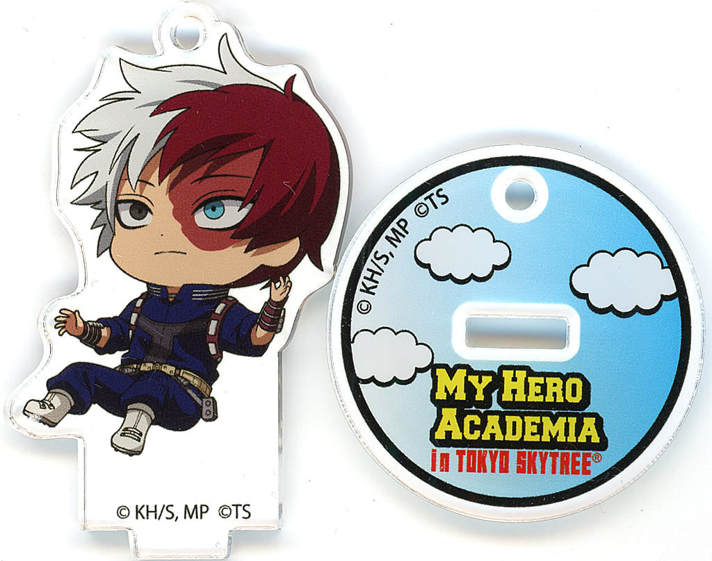 My Hero Academia Shoto Todoroki Trading Acrylic Stand Keychain Tokyo Skytree FLOAT! Hero Training in the Sky Exclusive Keychains [USED]