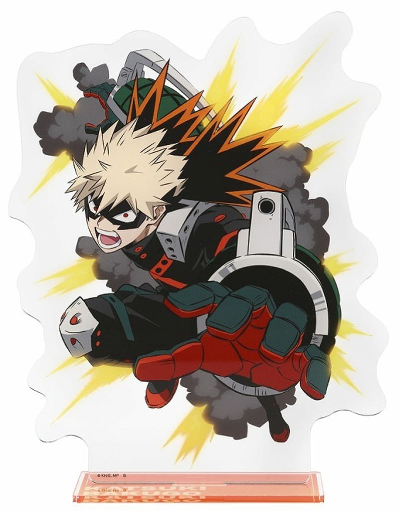 My Hero Academia Katsuki Bakugo Newly Drawn Big Acrylic Stand Acrylic Stands [USED]