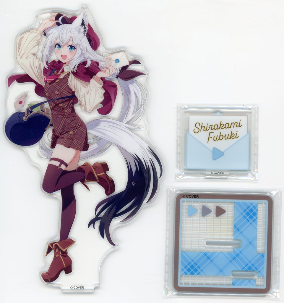 Shirakami Fubuki VTuber Hololive Hololive Seasonal Days Valentine Message For You Acrylic Stand Acrylic Stands [USED]