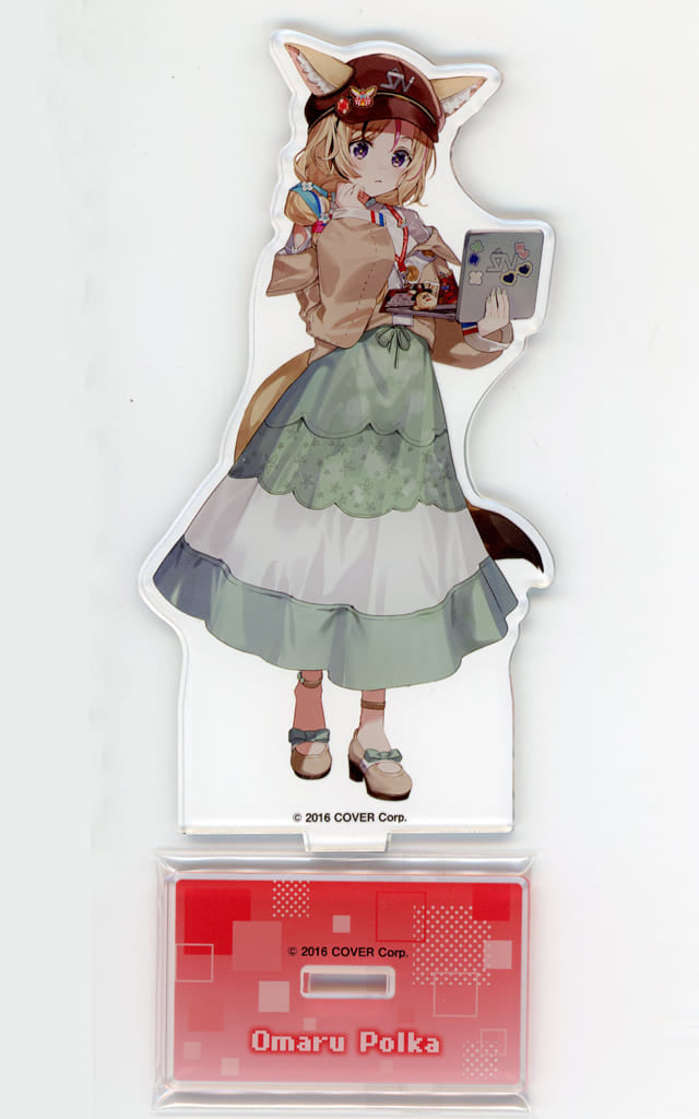 Polka Omaru Everyday Wear VTuber Hololive Acrylic Stand A Shiranui Construction Haneda Airport Garden Limited Acrylic Stands [USED]