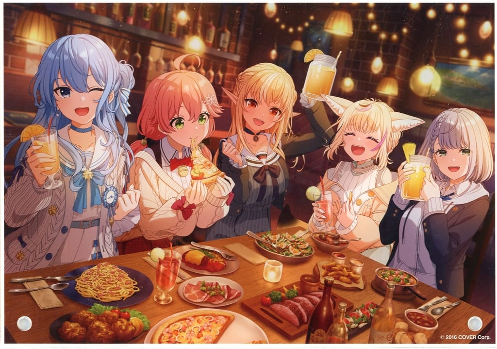 Flare Shiranui, etc. VTuber Hololive Acrylic Panel Shiranui Construction Haneda Airport Garden Limited Acrylic Stands [USED]