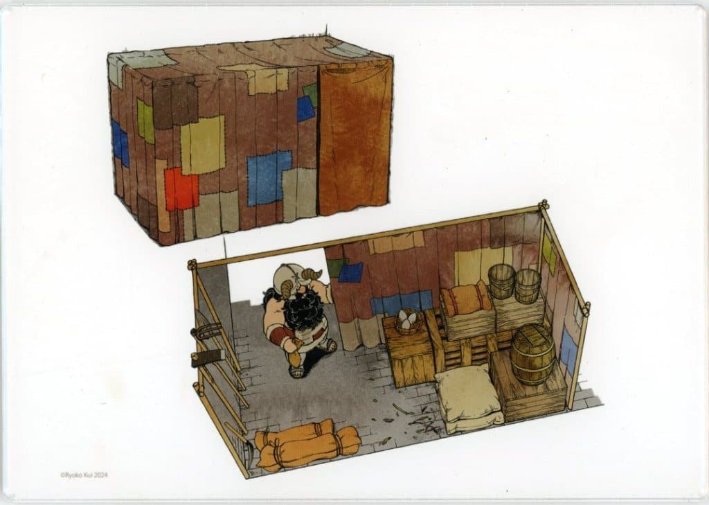 Delicious in Dungeon Room Senshi’s Room Acrylic Plate Original Work Acrylic Stands [USED]