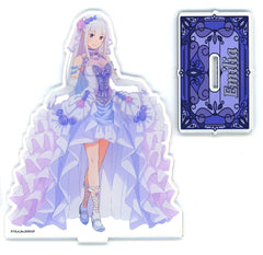 Emilia Re:ZERO -Starting Life in Another World- Acrylic Stand Figure Wedding Ver. Acrylic Stand [USED]