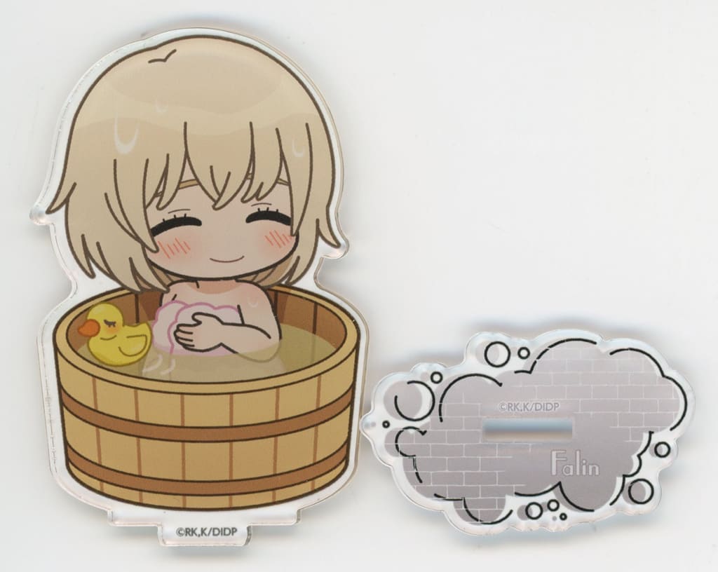 Falin Thorden Delicious in Dungeon Trading Acrylic Keychain Mini Character Ver. Gokurakuyu RAKU SPA Adventurers' Oasis Limited Acrylic Stands [USED]