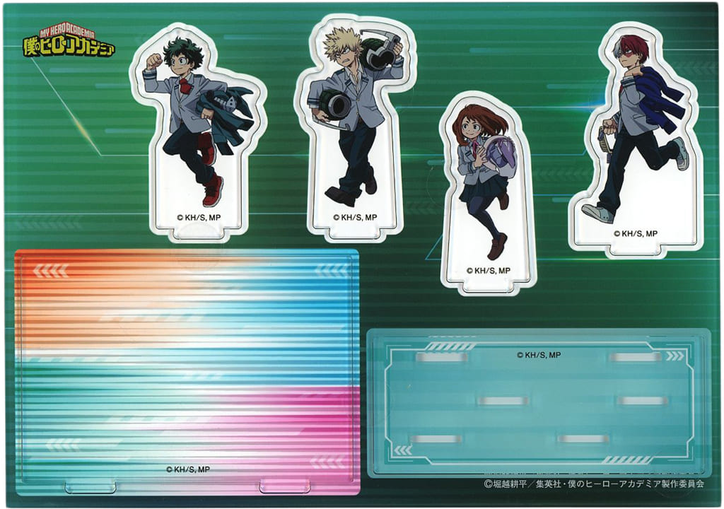 My Hero Academia Izuku Midoriya & Others A Let’s Go Acrylic Diorama Acrylic Stands [USED]