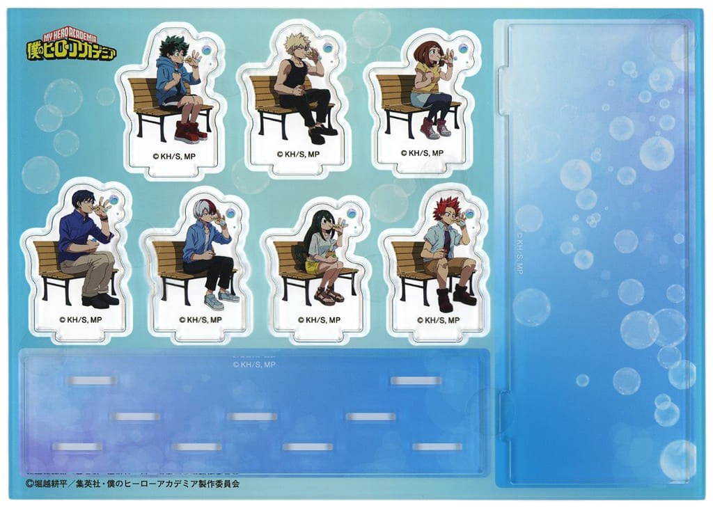 My Hero Academia Izuku Midoriya & Others C Blow! Soap Bubbles! Acrylic Diorama Acrylic Stands [USED]
