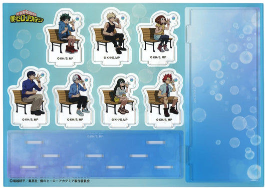 My Hero Academia Izuku Midoriya & Others C Blow! Soap Bubbles! Acrylic Diorama Acrylic Stands [USED]