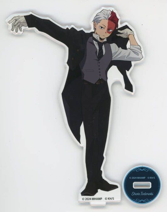 My Hero Academia: You're Next Shoto Todoroki Newly Drawn Acrylic Stand TOHO animation STORE Limited Bonus Included with Blu-ray/DVD Bundle with Original Goods Set of 4 Acrylic Stands [USED]