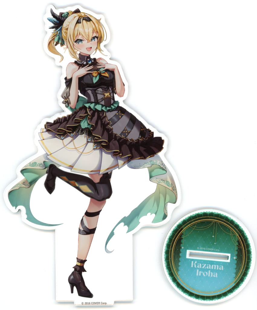 VTuber Hololive Kazama Iroha Secret Society holoX Big Acrylic Stand Dress Ver. 7net Limited Acrylic Stands [USED]